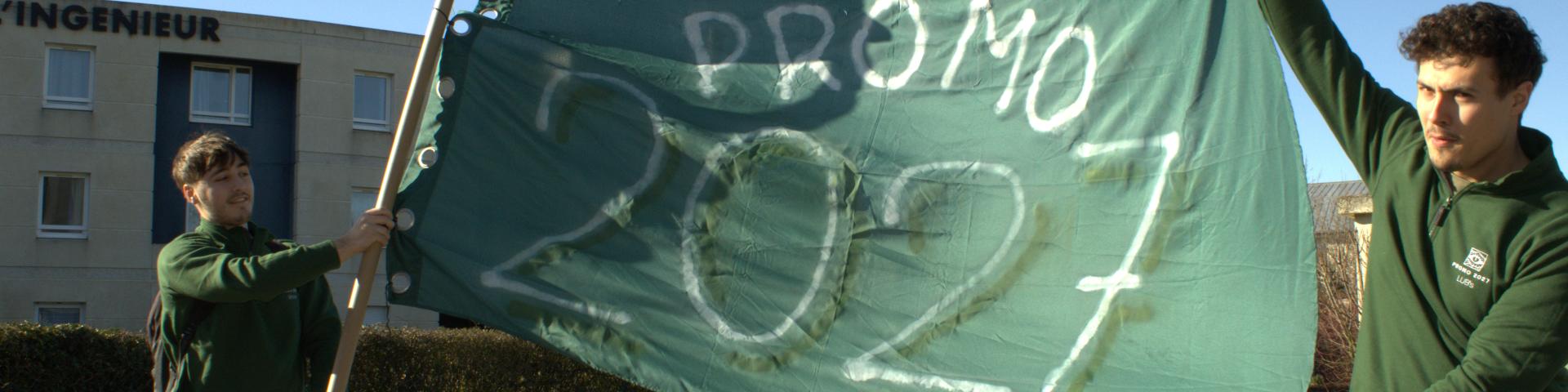 Drapeau de la Promo 2027