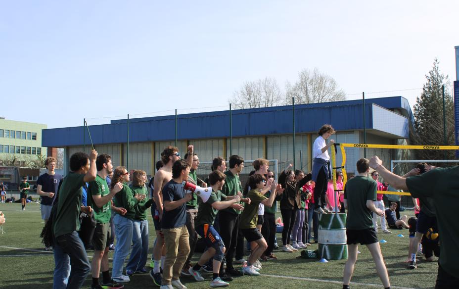 Supporters du match de Volley
